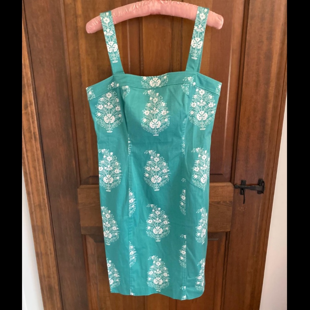 Jones New York - teal sundress - Size 8